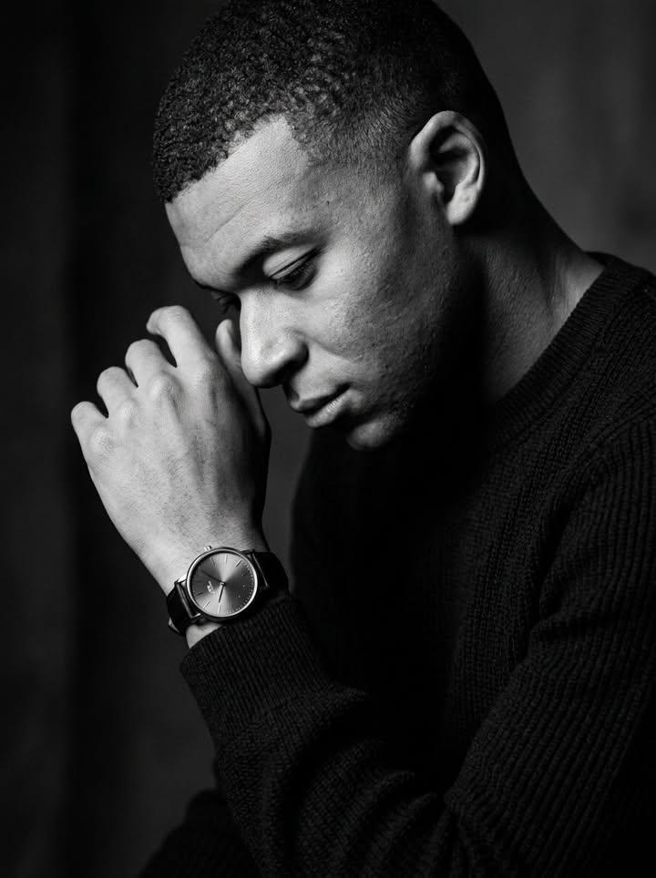 Low-Key Studio Profile With Wristwatch Portrait — AI result, variation 2 of 2