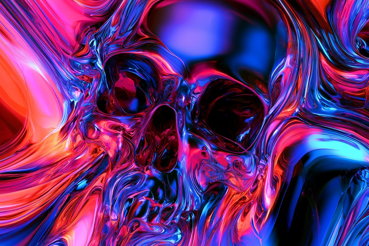 Luminous Liquid Color Streams Around a Subject — AI result, variation 4 of 4