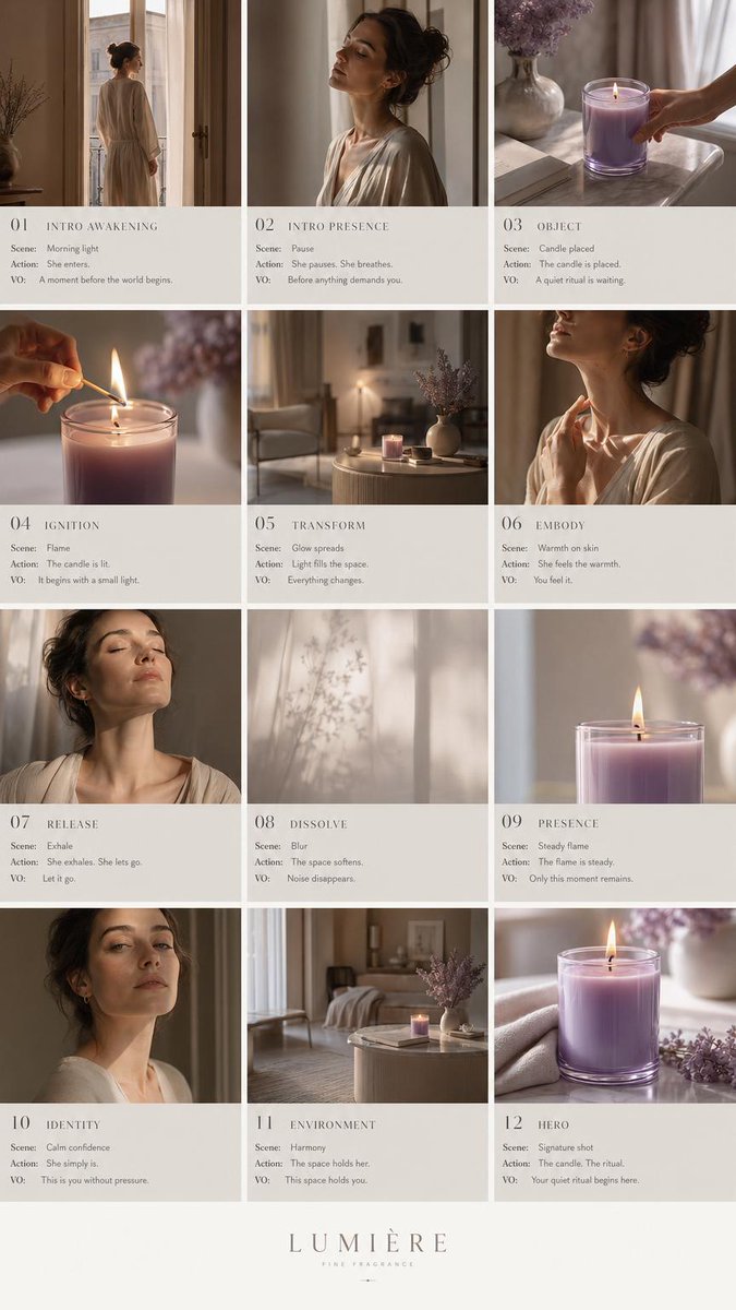 Source image for the AI video “Luxury Fragrance Storyboard Animated as Cinematic Video”