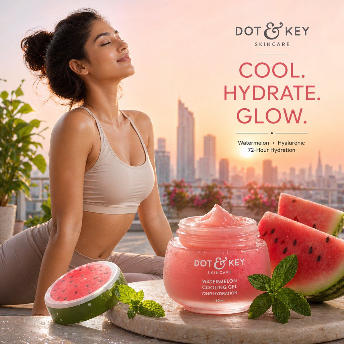 Mango Lip Balm Launch Poster in Photorealistic Style — AI result, variation 3 of 4