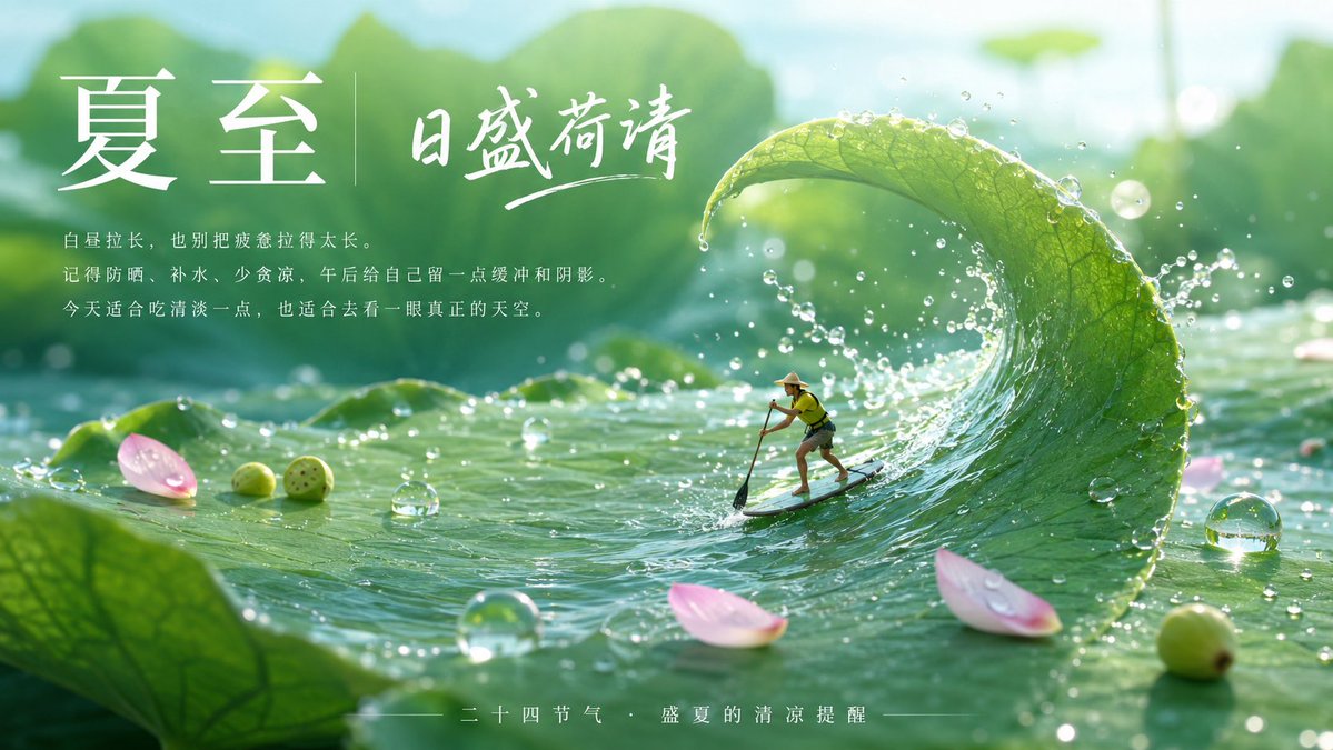Micro Landscape Wave Surge Ad Poster in 16:9 — AI result, variation 3 of 4