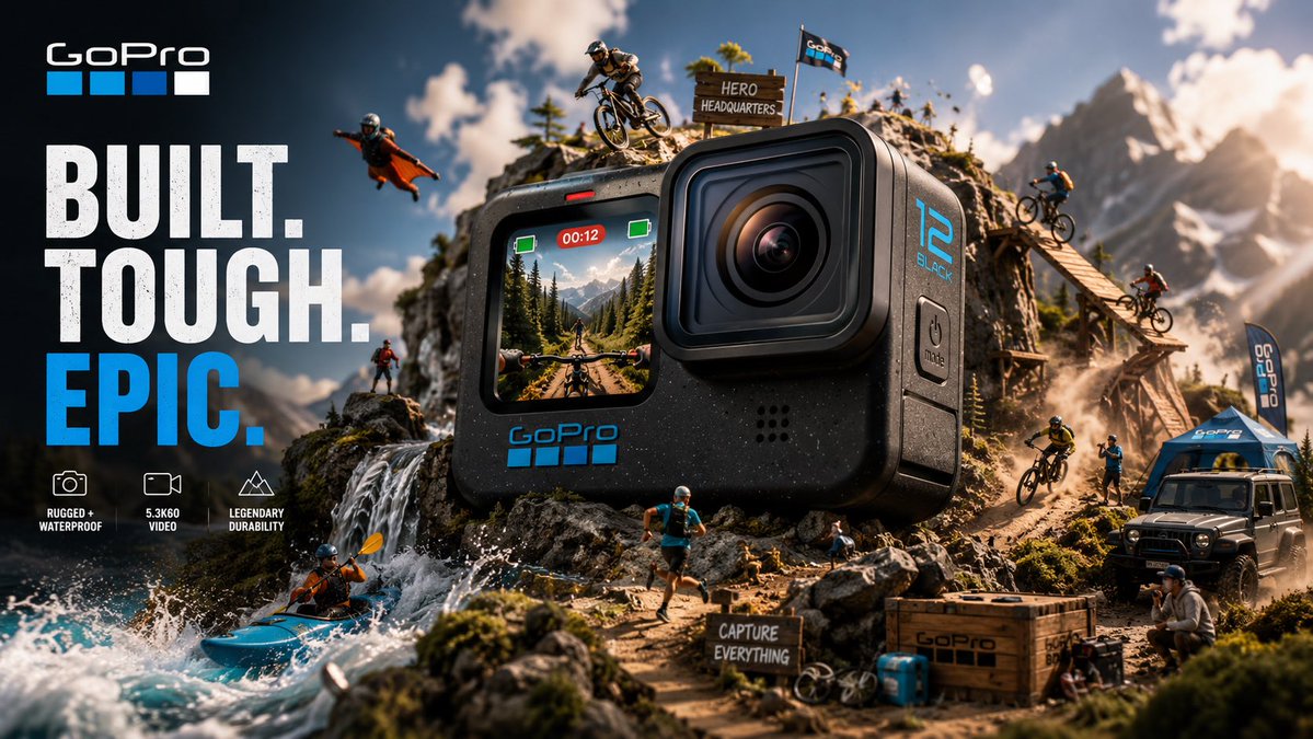 Miniature Product Campaign Poster for Brands — AI result, variation 2 of 4