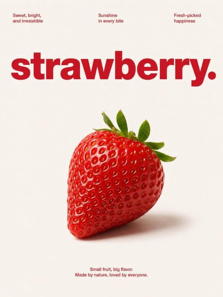 A single 3D toy-style figure sits in a dynamic pose on a warm cream field, with a large lowercase headline and three short captions framing it like a glossy…