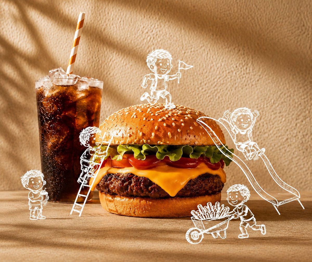 Minimalist Product Photo With Doodle Overlay — AI result, variation 3 of 4