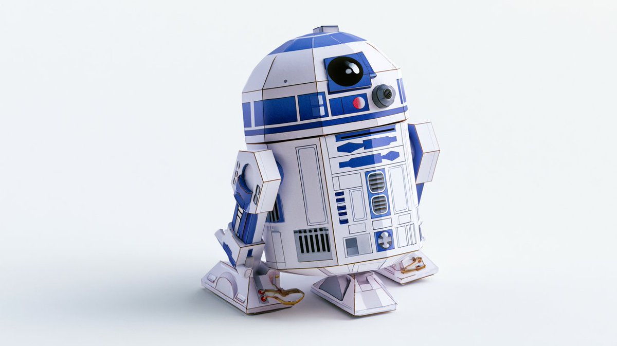 Paper Craft Isometric Character in 3D — AI result, variation 3 of 4