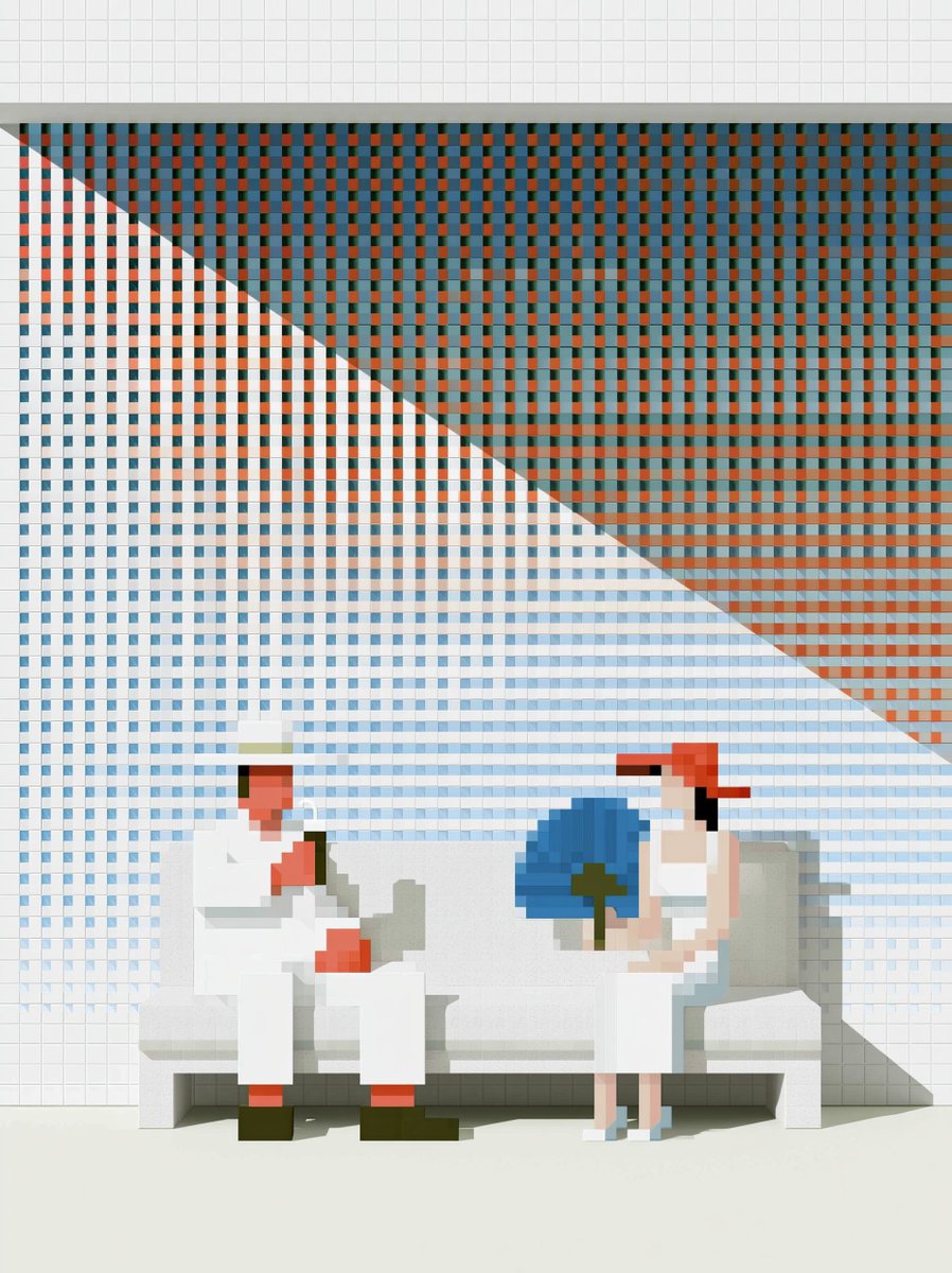 Pixel Art City Scene in Retro Style — AI result, variation 2 of 4