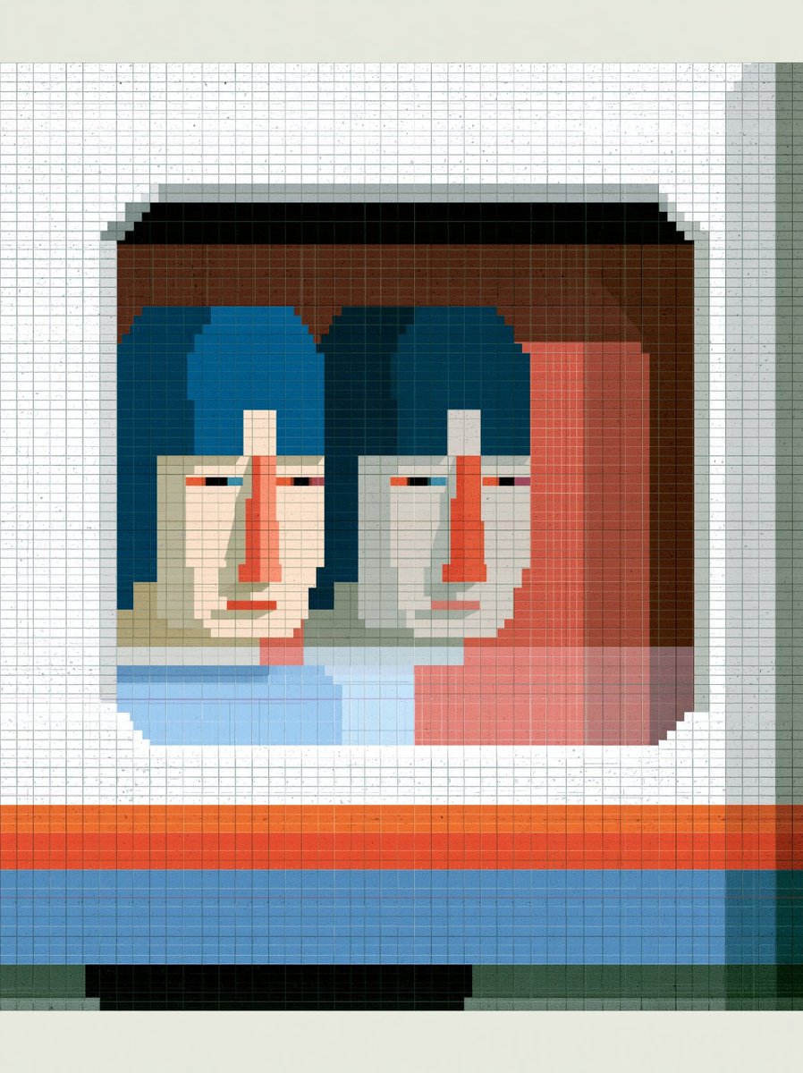 Pixel Art City Scene in Retro Style — AI result, variation 3 of 4