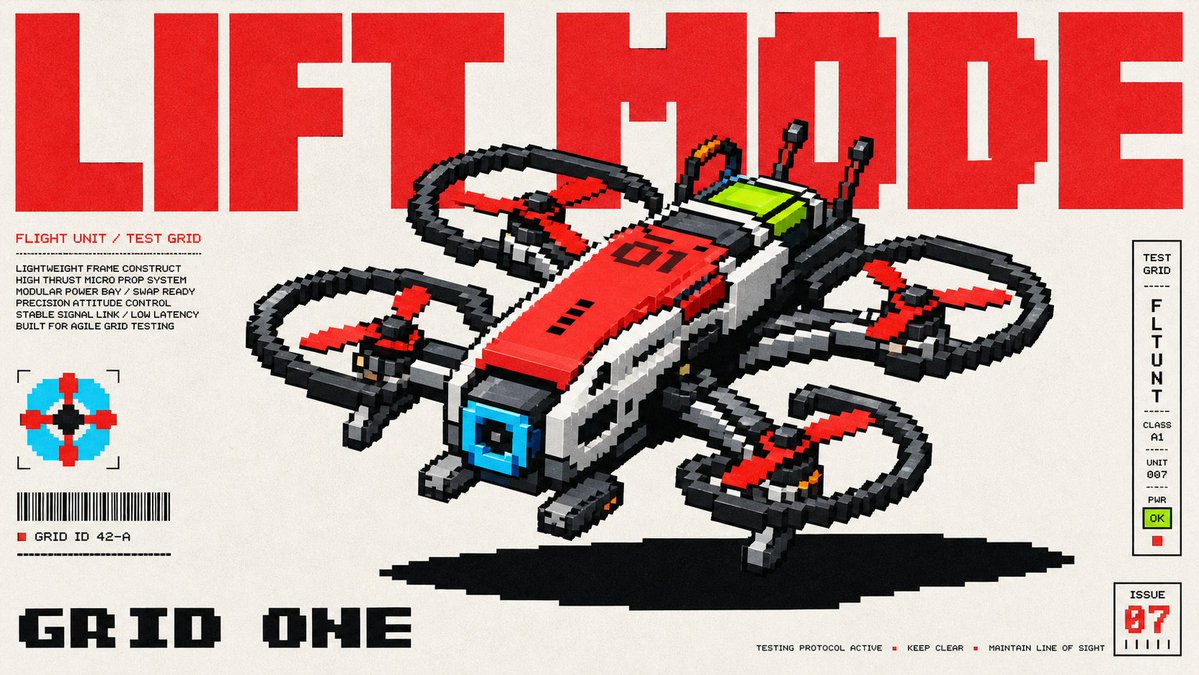 Pixel Art Hardware Spec Sheet Poster in Retro Style — AI result, variation 2 of 4