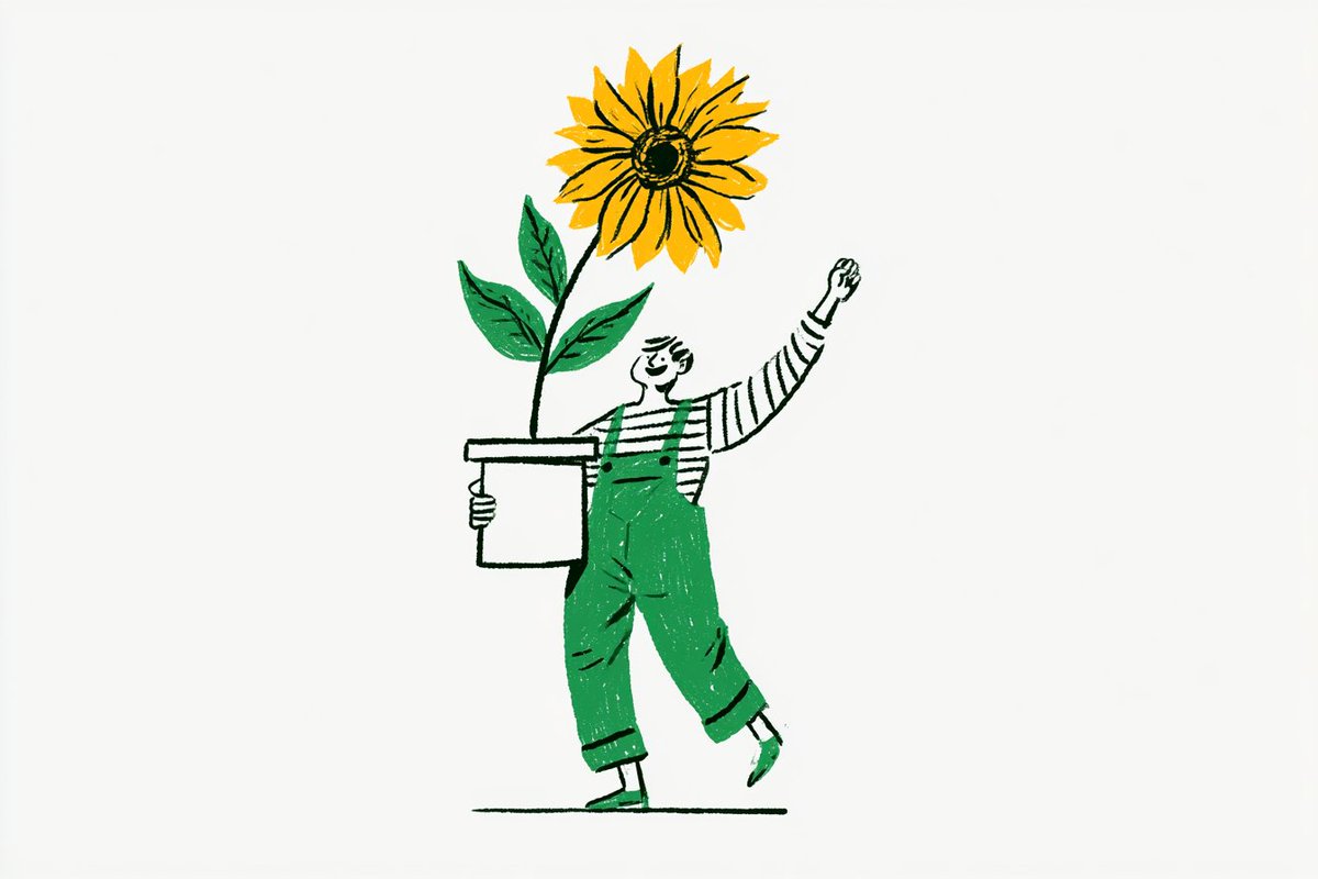 Playful Hand-Drawn Character Illustration Prompt — AI result, variation 4 of 4