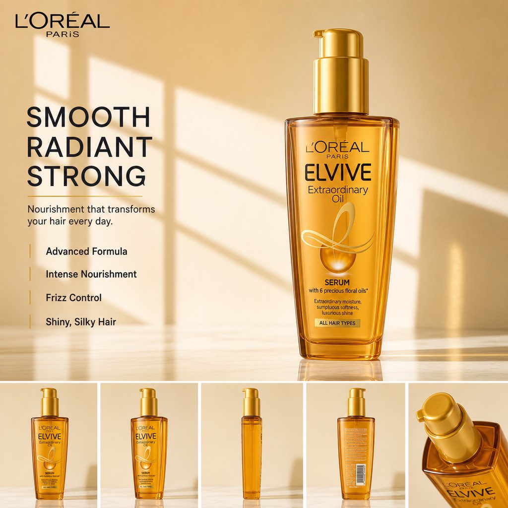 Premium Product Hero Ad With Angle Strip — AI result, variation 4 of 4
