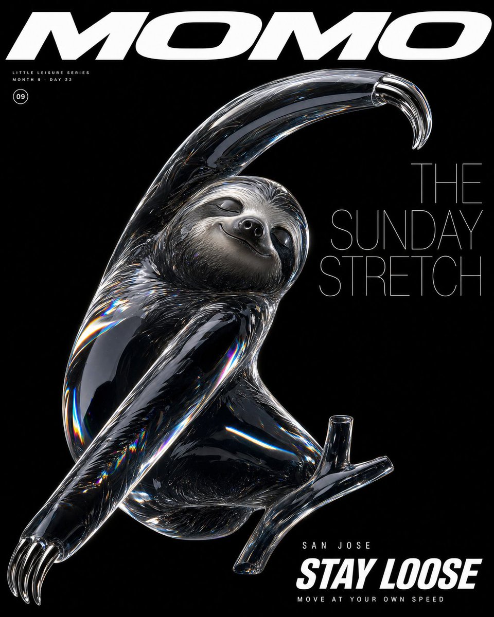 Prismatic Glass Cat Magazine Cover Design — AI result, variation 3 of 4