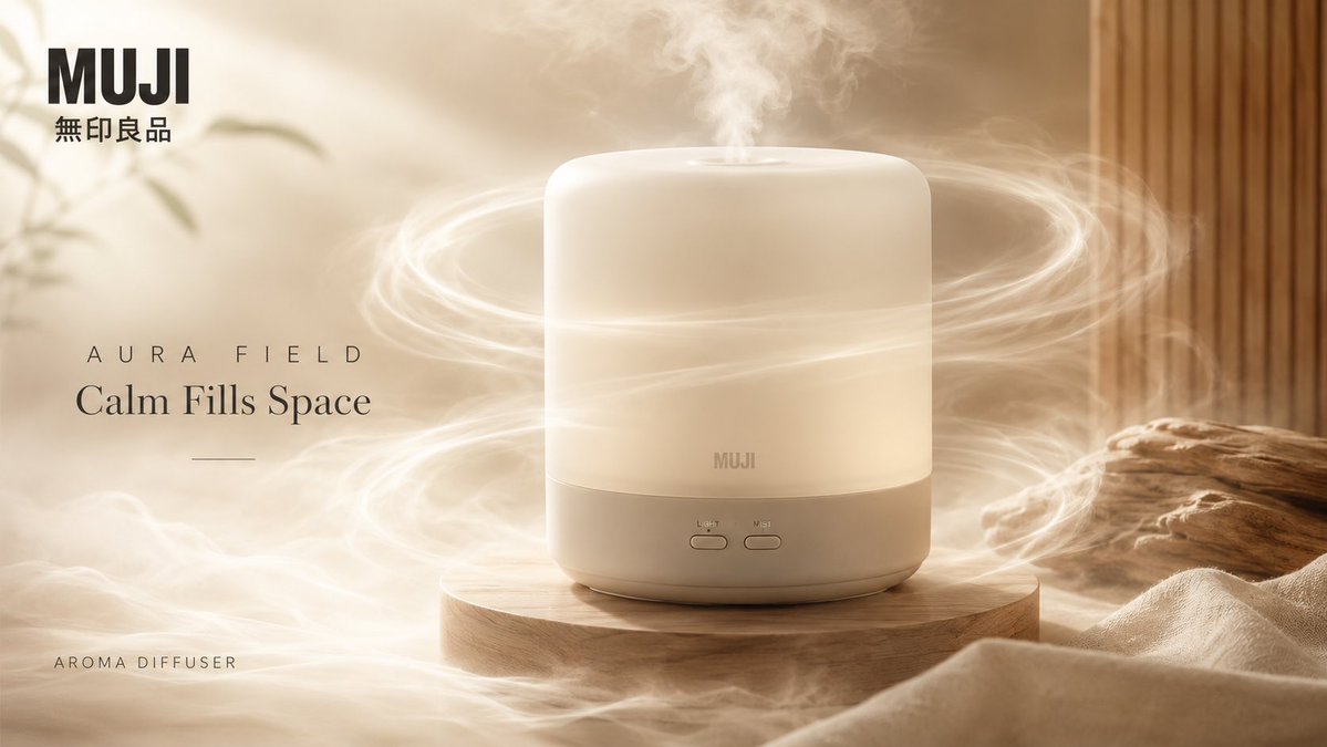 Product Aura Field Advertising Poster Prompt — AI result, variation 4 of 4