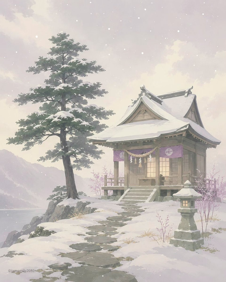 Quiet Pastel Anime Illustration Style Prompt — AI result, variation 4 of 4