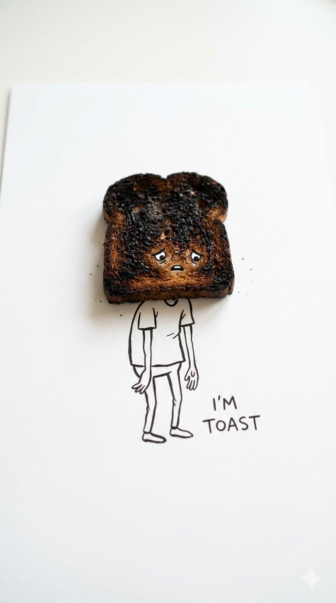 Real Object Meets Ink Cartoon Visual Pun — AI result, variation 2 of 4