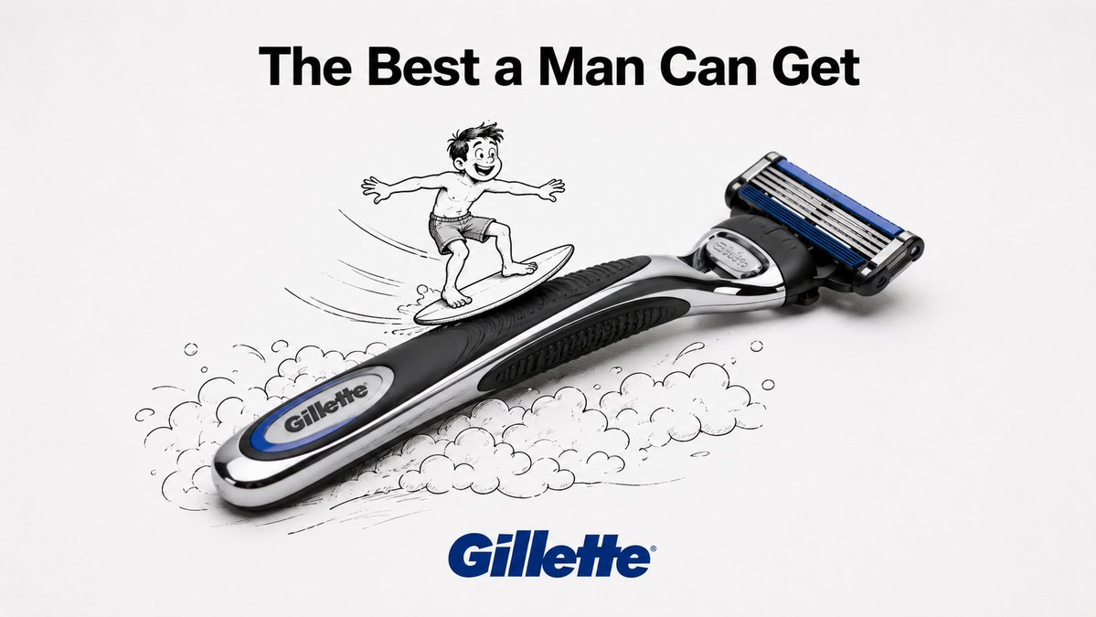 Real Product Meets Black Ink Cartoon Ad — AI result, variation 4 of 4
