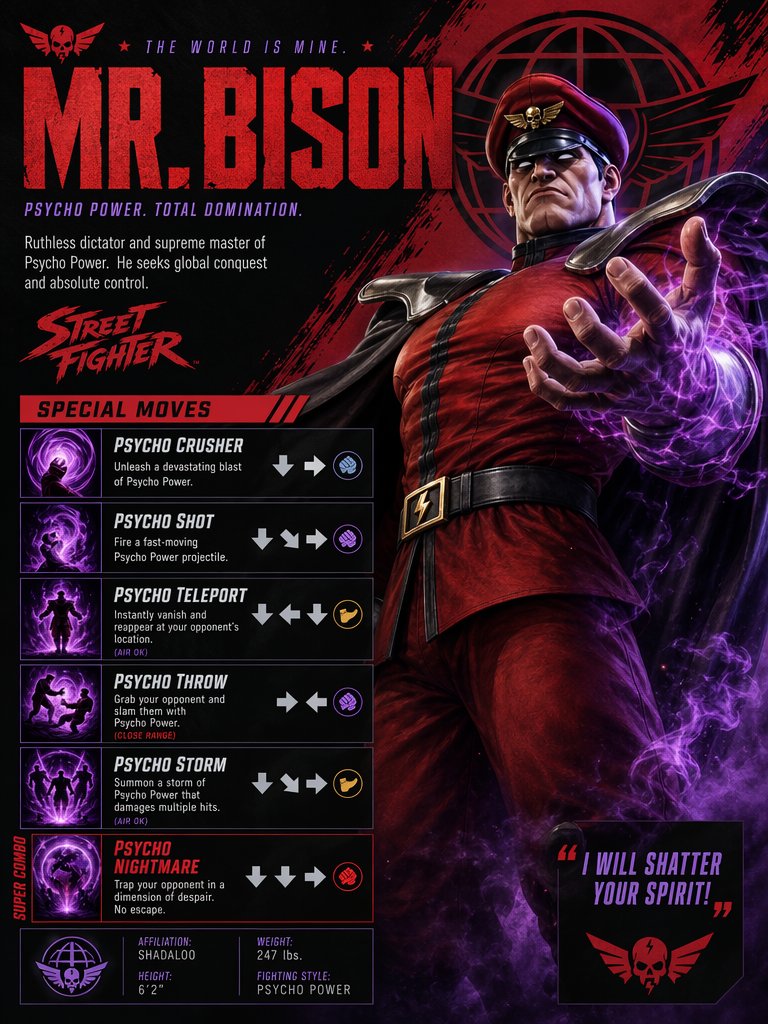 Scorpion Mortal Kombat Move List Poster — AI result, variation 2 of 2