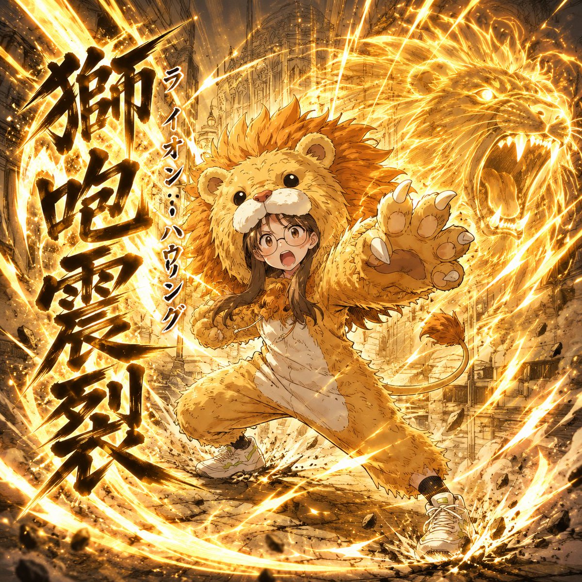 Special Move Name Illustration From Your Character — AI result, variation 2 of 2
