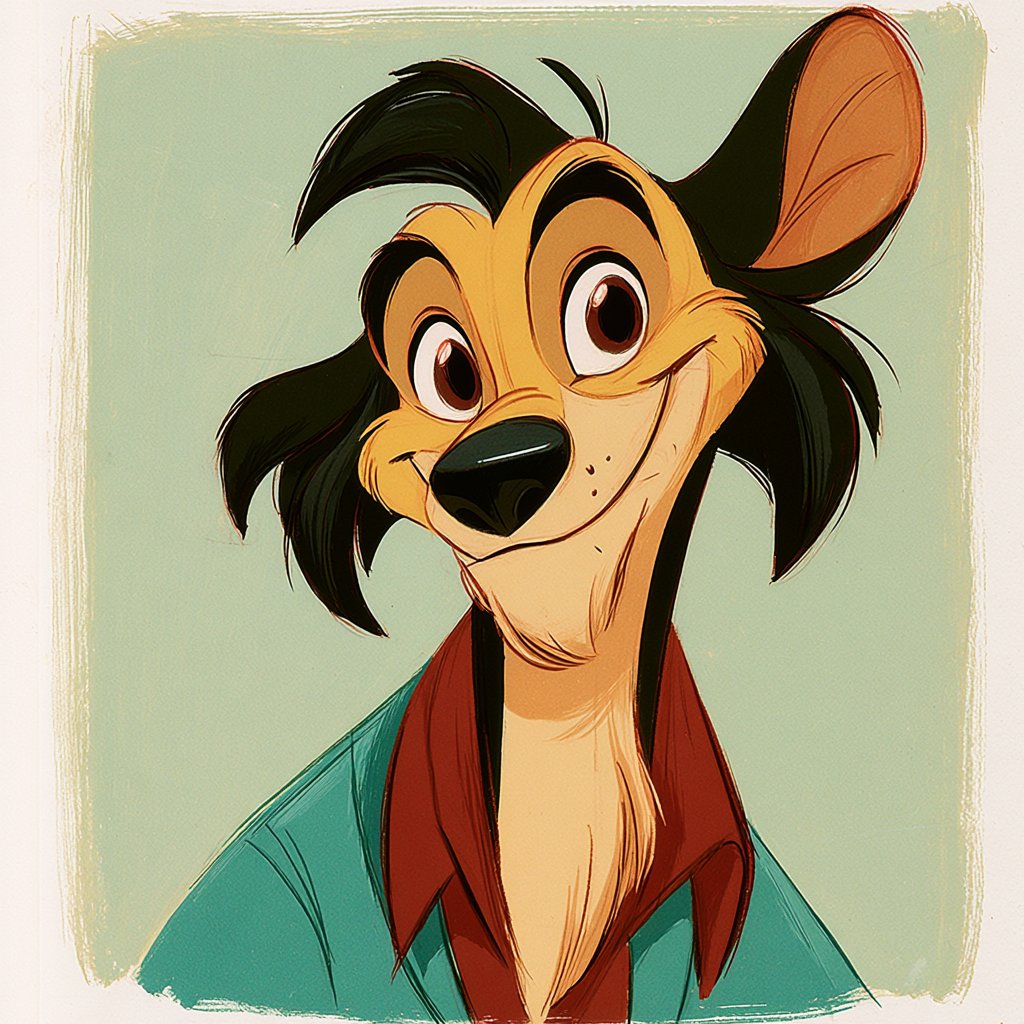 Storybook Character Illustration With Painterly Brushwork — AI result, variation 3 of 4
