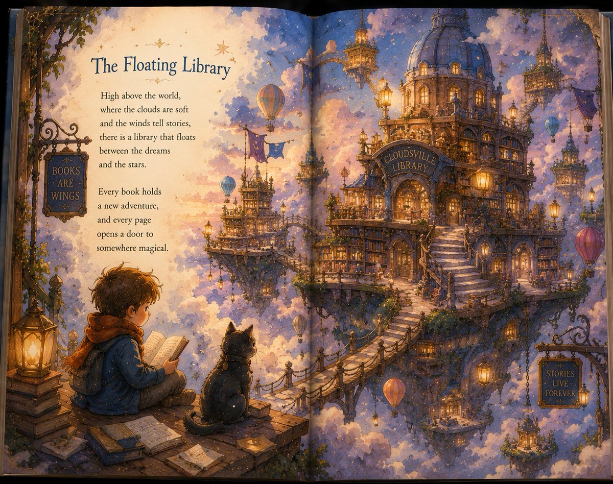 Storybook Lakeside Campfire Night Illustration — AI result, variation 2 of 4