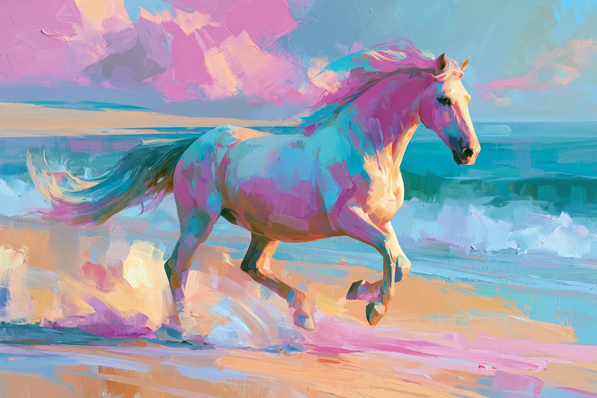 Sunlit Summer Beach Scene in Golden Light — AI result, variation 2 of 4