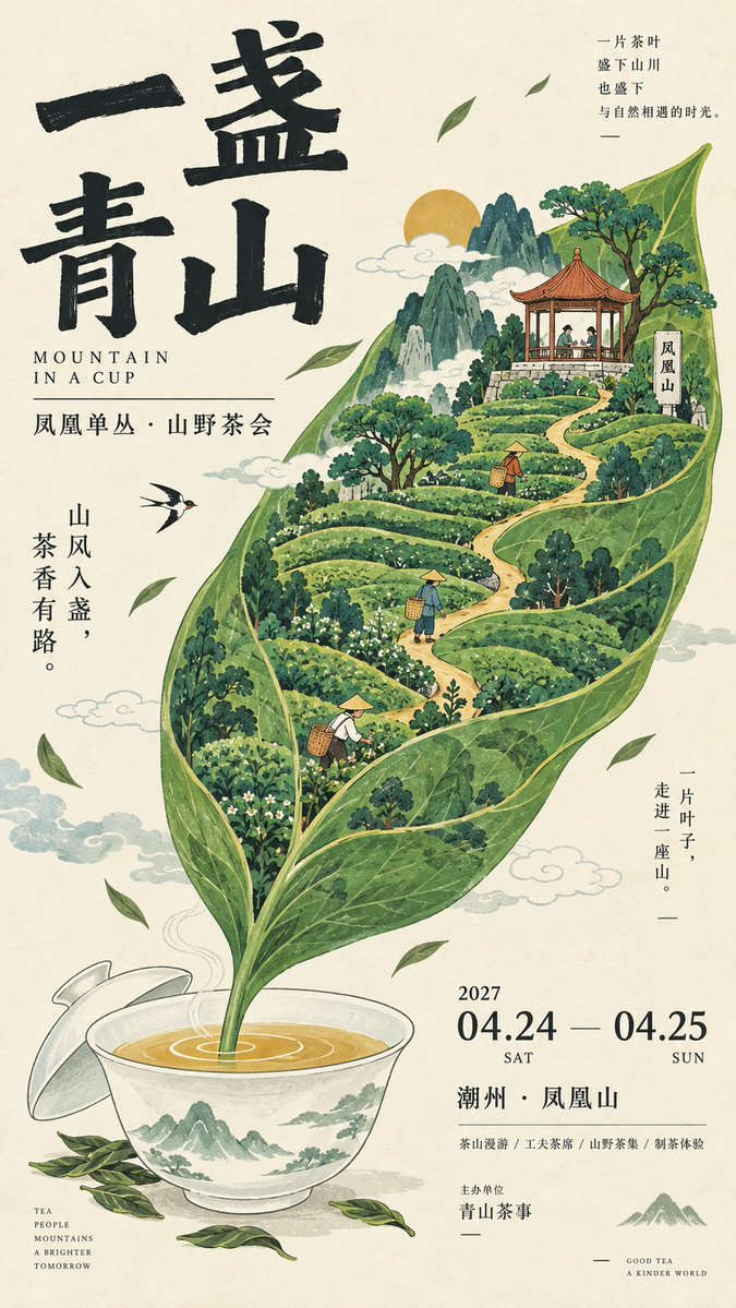Surreal Miniature Cultural Event Poster Design — AI result, variation 3 of 4