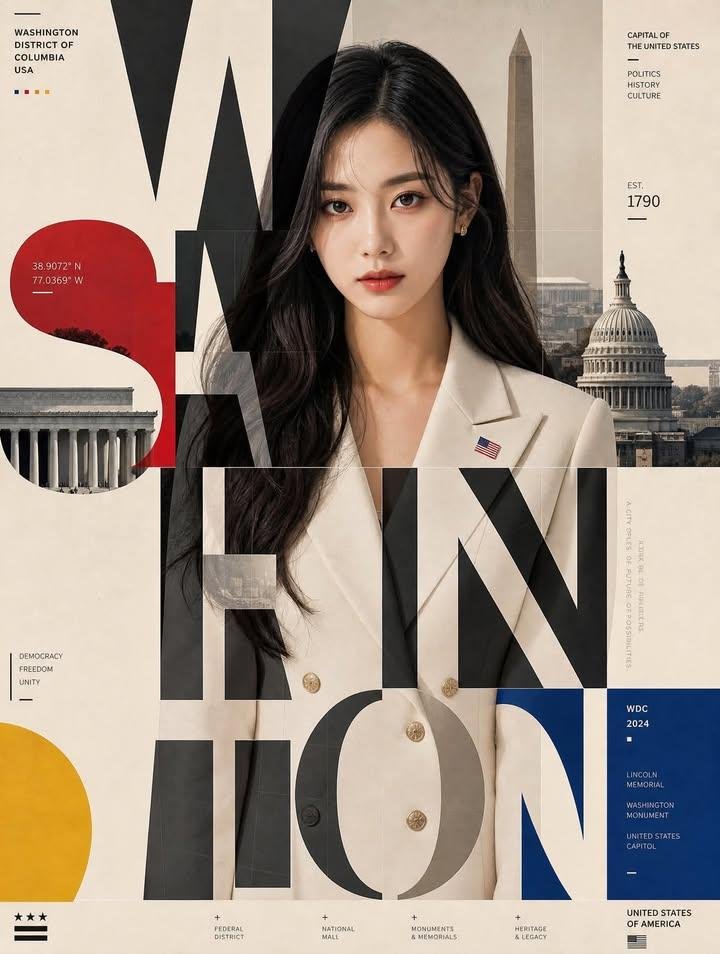 Swiss-Style New York Typography Poster with Portrait — AI result, variation 2 of 4