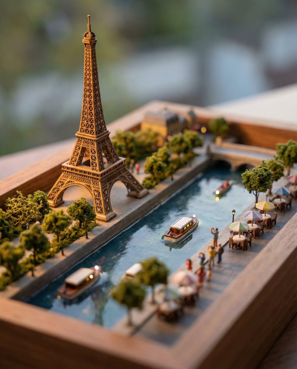 Tokyo Crossing Miniature Scene in Tilt-Shift — AI result, variation 2 of 4
