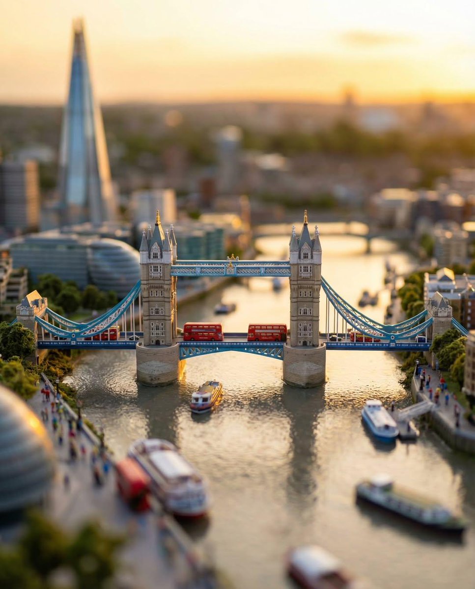 Tokyo Crossing Miniature Scene in Tilt-Shift — AI result, variation 4 of 4