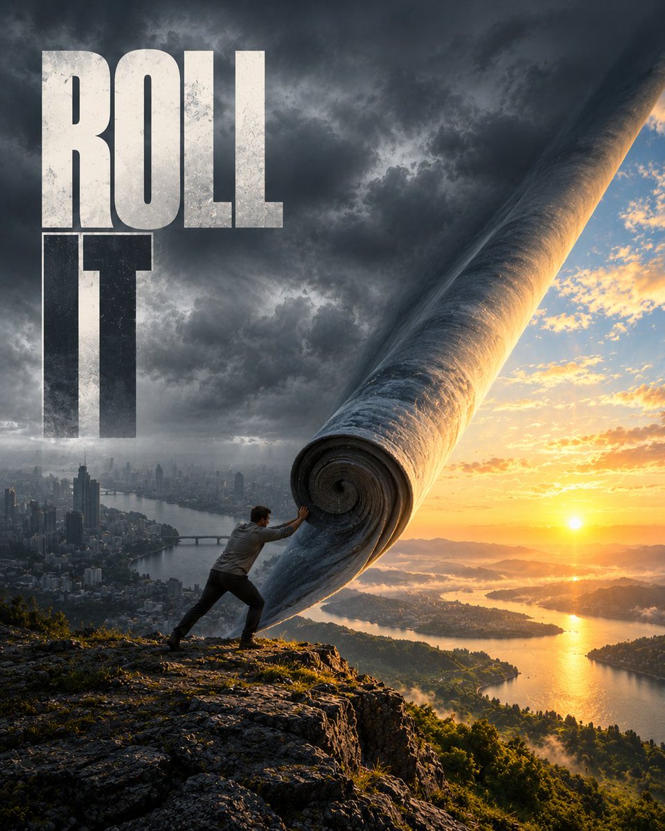 Torn Open Surreal Ad Poster Concept — AI result, variation 4 of 4