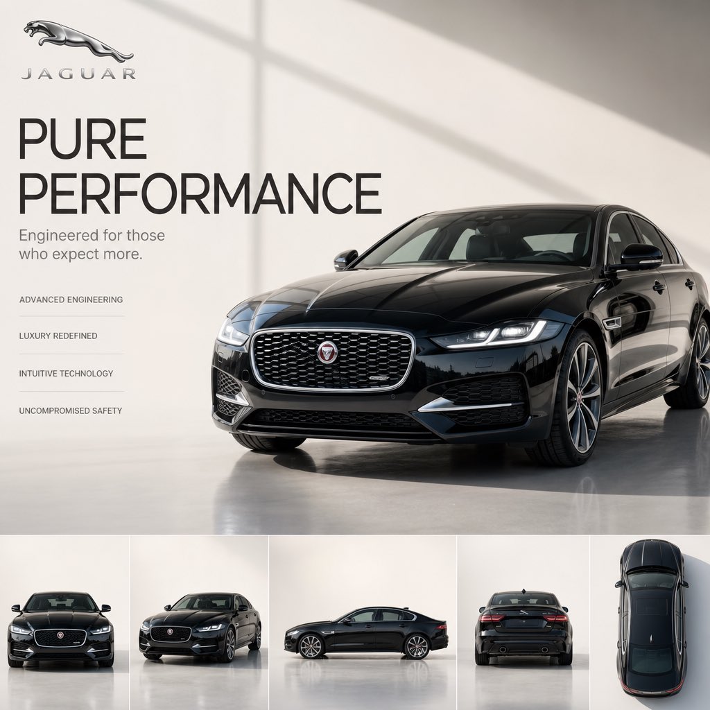 Universal Product Hero Ad With Gallery Strip — AI result, variation 4 of 4