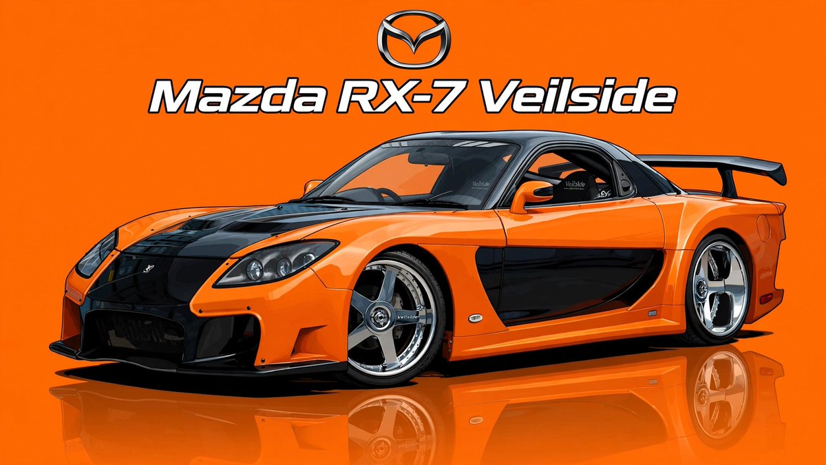 Vector Car Poster With Brand Logo and Model Name — AI result, variation 3 of 4