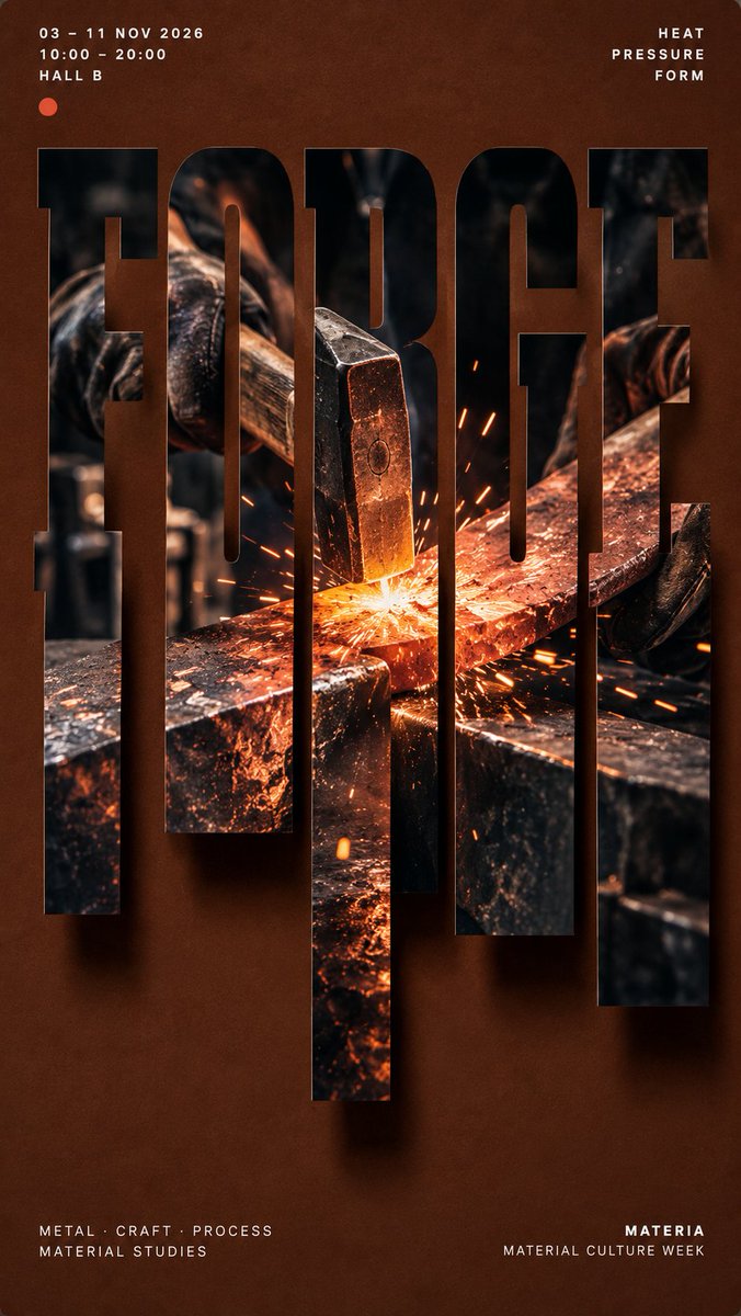 Vertical Sliced Letter Photo Poster Design — AI result, variation 4 of 4