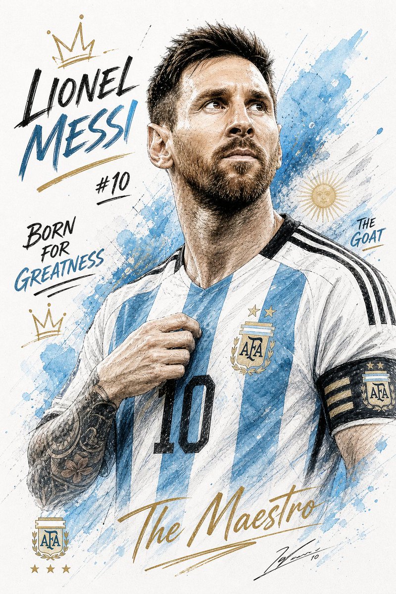 Watercolor Sports Poster With Ink Sketch Athlete — AI result, variation 3 of 4