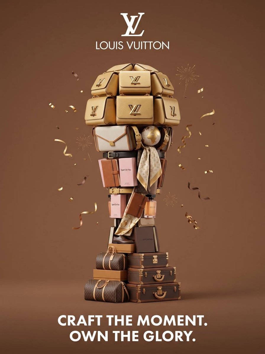 World Cup Trophy Made From Brand Products Poster — AI result, variation 3 of 4