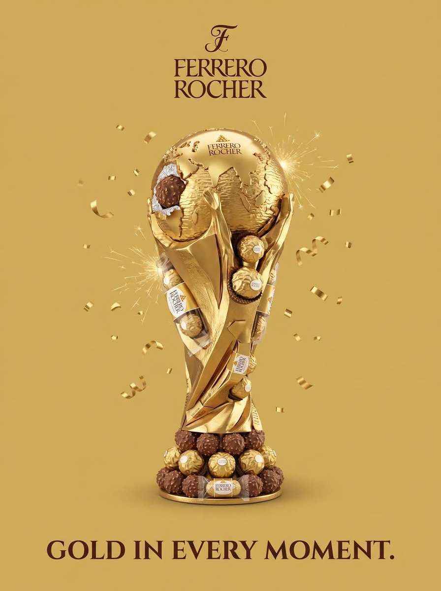 World Cup Trophy Made From Brand Products Poster — AI result, variation 4 of 4