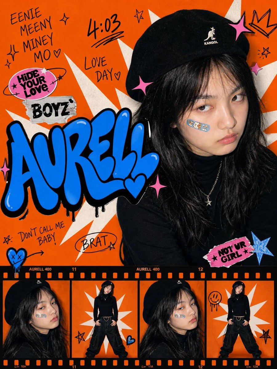 Y2K Pop Street Editorial Collage With Graffiti Type — AI result, variation 3 of 3